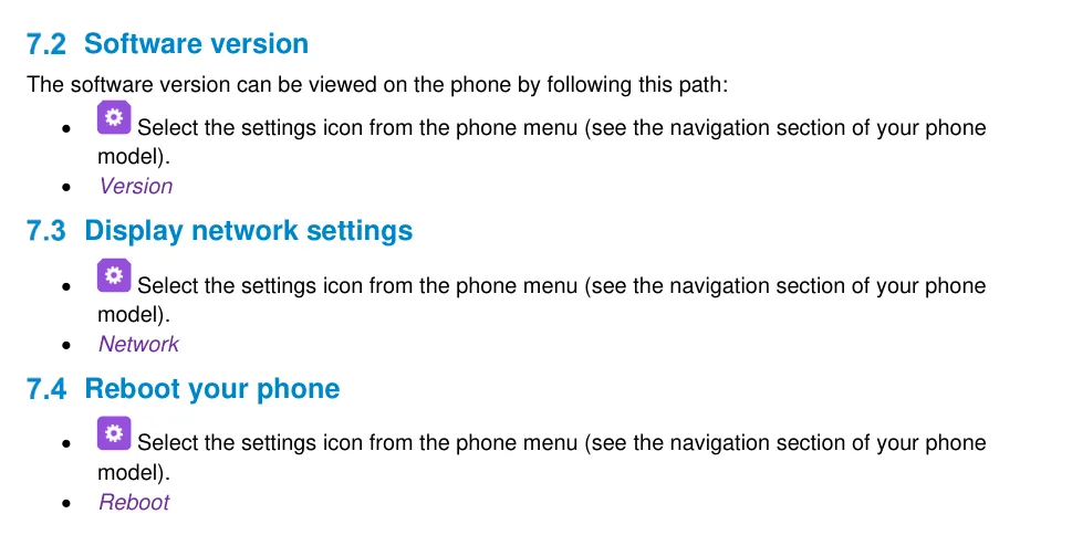 Раздел «Display network settings» в руководстве Cloud Edition DeskPhone